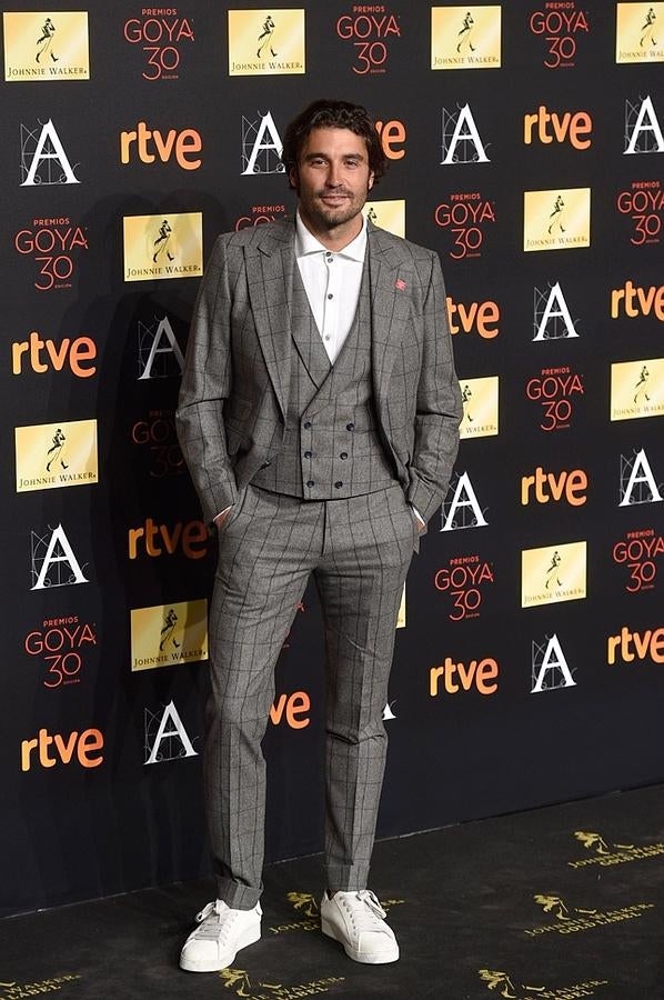 Álex García en la cena de los Nominados a los Goya