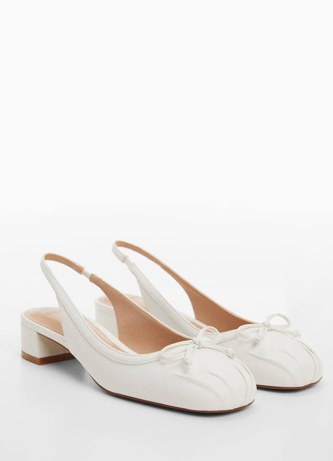 Zapatos de tacón estilo bailarina