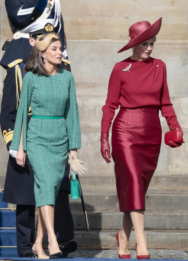 Máxima de Holanda y la reina Letizia/GTRES