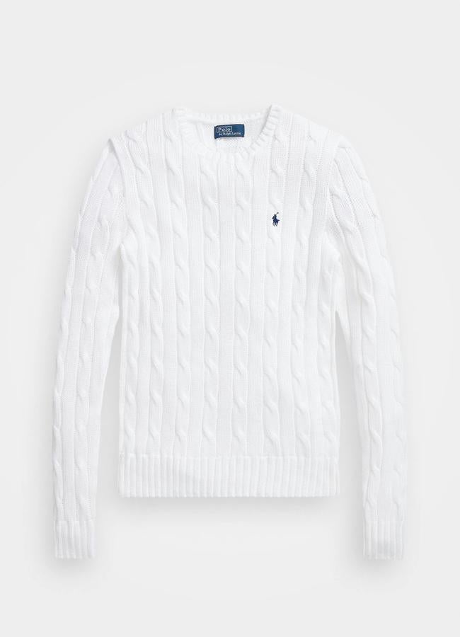 Jersey blanco de Ralph Lauren, 119 euros.