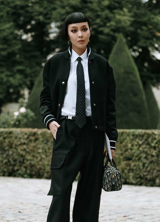 Looks con prendas de lunares (SPOTLIGHT LAUNCHMETRICS)