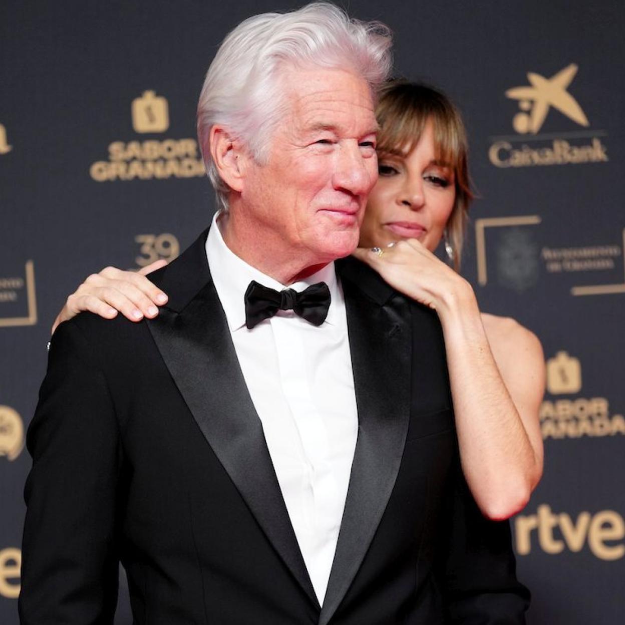 Richard Gere y Alejandra Silva, en la última edición de los Goya /limited pictures
