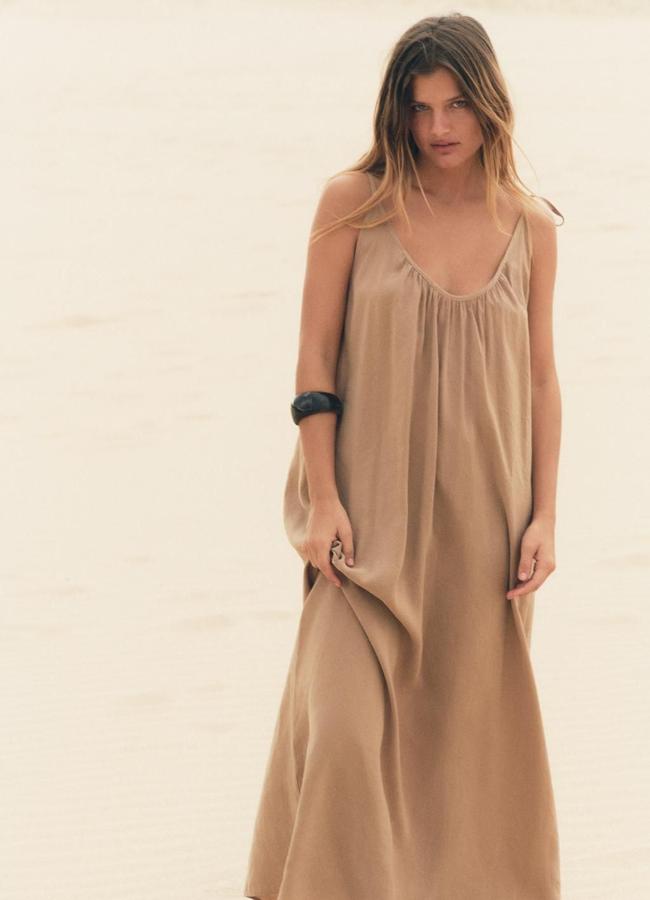 Vestido largo oversize